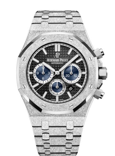 Audemars Piguet Royal Oak 41 Chronograph Frosted White Gold / Black 26331BC.GG.1224BC.03