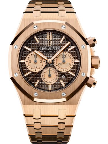 Audemars Piguet Royal Oak Chronograph 41 Pink Gold / Brown 26331OR.OO.1220OR.02