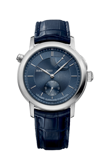 Audemars Piguet Jules Audemars 26344 Grande Sonnerie Carillon Platinum / The Hour Glass Blue 26344PT.OO.D028CR.02