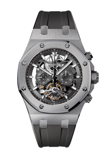 Audemars Piguet Royal Oak 26347 Tourbillon Chronograph Openworked Titanium / Boutique Edition 26347TI.OO.D004CR.02
