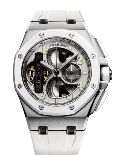 Audemars Piguet Royal Oak OffShore Tourbillon Chronograph White Ceramic 26387IO.OO.D010CA.01
