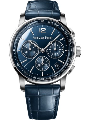 Audemars Piguet CODE 11.59 Chronograph Selfwinding White Gold / Blue 26393BC.OO.A321CR.01