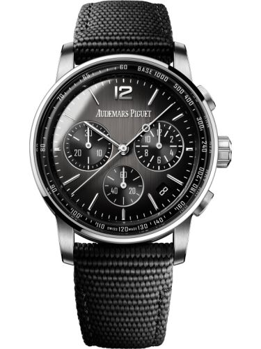 Audemars Piguet CODE 11.59 Chronograph Selfwinding White Gold / Ceramic / Grey / Fabric 26393NB.OO.A002CA.01
