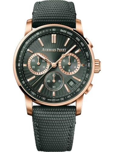 Audemars Piguet CODE 11.59 Chronograph Selfwinding Pink Gold / Green 26393OR.OO.A056KB.01