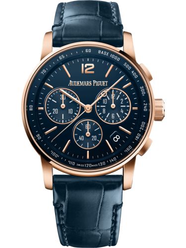 Audemars Piguet CODE 11.59 Chronograph Selfwinding Pink Gold / Blue 26393OR.OO.A321CR.01