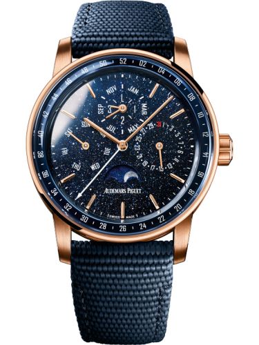 Audemars Piguet CODE 11.59 Perpetual Calendar Red Gold / Aventurine / Fabric 26394OR.OO.D027KB.01