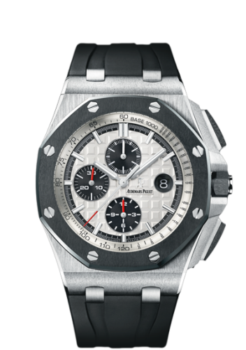 Audemars Piguet Royal Oak Offshore 44 Stainless Steel / Ceramic / Silver / Rubber 26400SO.OO.A002CA.01