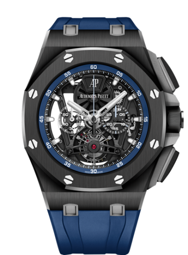 Audemars Piguet Royal Oak Offshore Tourbillon Chronograph Openworked Ceramic / Rubber 26407CE.OO.A030CA.01