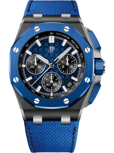 Audemars Piguet Royal Oak Offshore 43 Ceramic - Blue Ceramic / Blue 26420CE.OO.A043VE.01