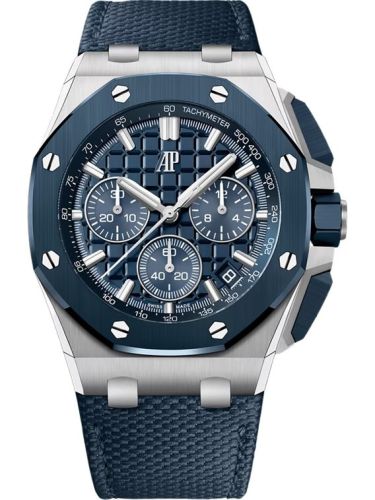 Audemars Piguet Royal Oak Offshore 43 Stainless Steel - Blue Nuit, Nuage 50 Ceramic / Blue 26420SO.OO.A029VE.01