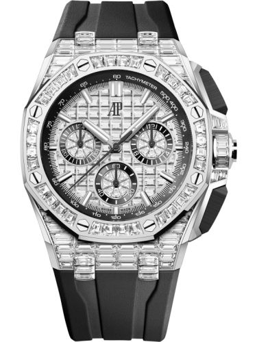 Audemars Piguet Royal Oak Offshore 43 White Gold - Baguette / Baguette 26425BC.ZZ.D002CA.02