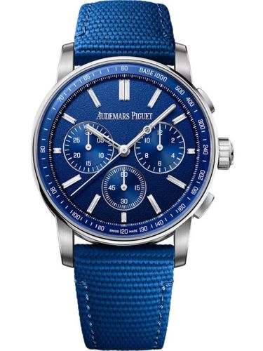 Audemars Piguet CODE 11.59 Chronograph Selfwinding Blue Ceramic - White Gold / Tuscany Blue 26439NB.OO.A346KB.01