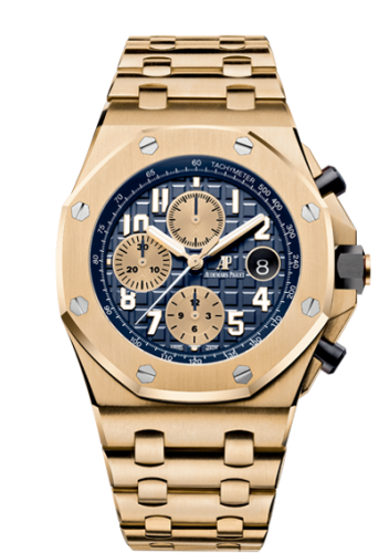 Audemars Piguet Royal Oak Offshore 26470 Yellow Gold / Blue 26470BA.OO.1000BA.01