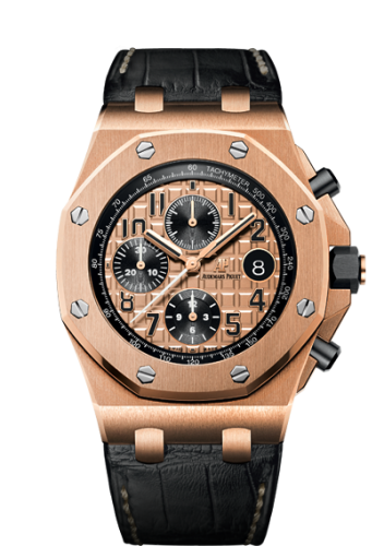 Audemars Piguet Royal Oak Offshore 26470 Pink Gold / Pink Gold / Alligator 26470OR.OO.A002CR.01