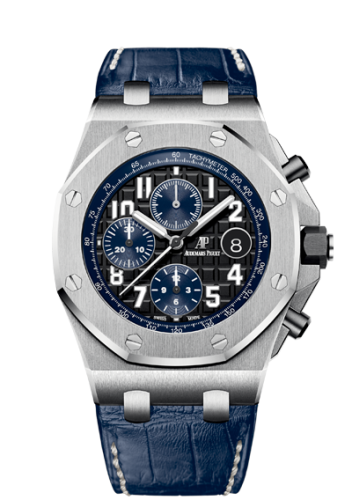 Audemars Piguet Royal Oak Offshore 26470 Stainless Steel / Black / Alligator 26470ST.OO.A028CR.01