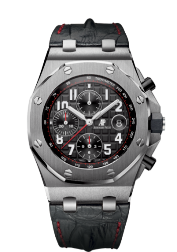 Audemars Piguet Royal Oak Offshore 26470 Stainless Steel / Black / Alligator 26470ST.OO.A101CR.01