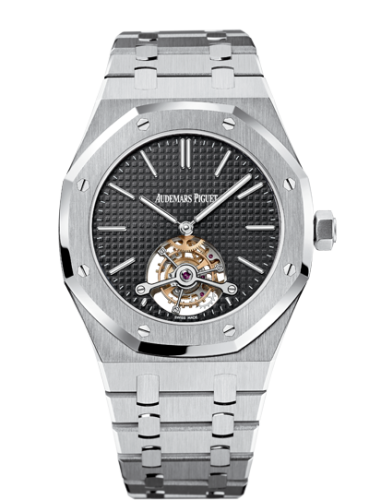 Audemars Piguet Royal Oak Ultra Thin Tourbillon Stainless Steel / Black 26512ST.OO.1220ST.01