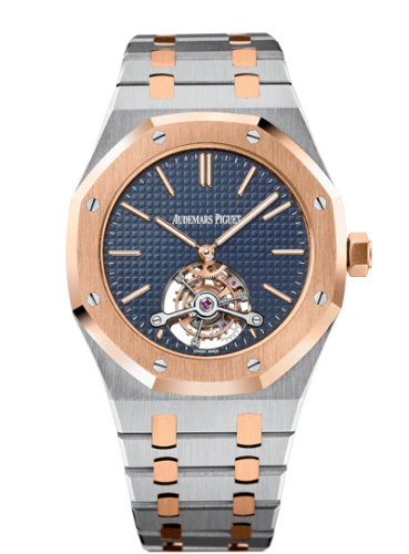 Audemars Piguet Royal Oak Ultra Thin Tourbillon Stainless Steel / Pink Gold / Bucherer 26517SR.OO.1220SR.01