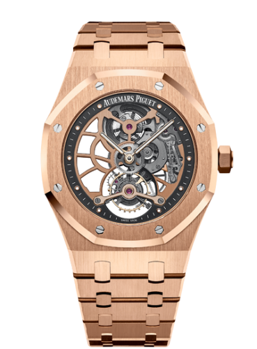 Audemars Piguet Royal Oak Ultra Thin Tourbillon Openworked Pink Gold 26518OR.OO.1220OR.01
