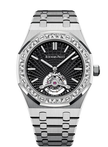 Audemars Piguet Royal Oak Ultra Thin Tourbillon White Gold / Diamond / Japan 26521BC.ZZ.1220BC.01