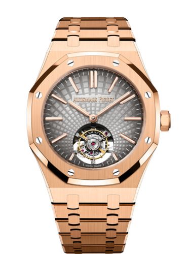 Audemars Piguet Royal Oak Self-Winding Flying Tourbillon Pink Gold / Grey 26530OR.OO.1220OR.01