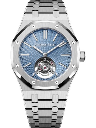 Audemars Piguet Royal Oak Self-Winding Flying Tourbillon Platinum / Ice Blue 26530PT.OO.1220PT.01