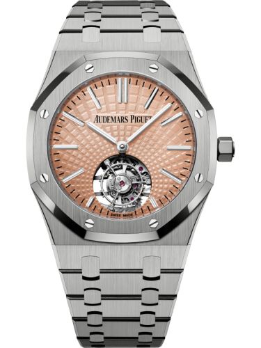 Audemars Piguet Royal Oak Self-Winding Flying Tourbillon Titanium / Salmon 26531TI.OO.1220TI.01