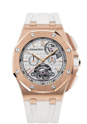 Audemars Piguet Royal Oak Offshore Tourbillon Chronograph Peripheral Red Gold / White 26540OR.OO.A010CA.01