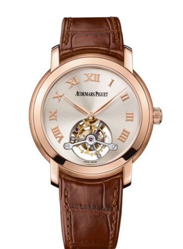 Audemars Piguet Jules Audemars Tourbillon Pink Gold / Silver 26561OR.OO.D088CR.01