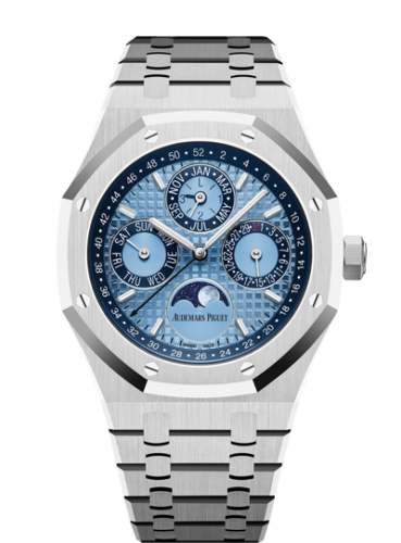 Audemars Piguet Royal Oak Perpetual Calendar 41 Platinum / Blue / Switzerland 26574PT.OO.1220PT.01