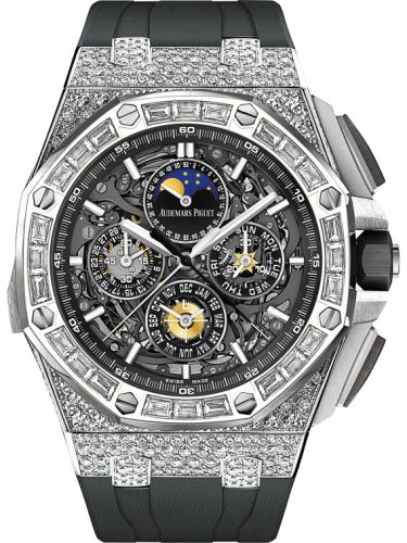 Audemars Piguet Royal Oak OffShore Grande Complication White Gold / Baguette / Skeleton 26575BC.ZZ.A002CA.01