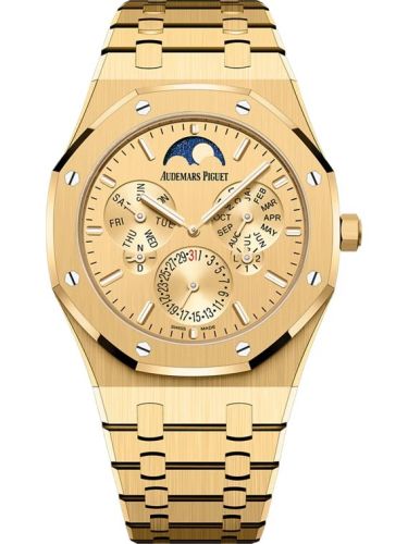Audemars Piguet Royal Oak Perpetual Calendar Ultra Yellow Gold / Champagne 26586BA.OO.1240BA.99