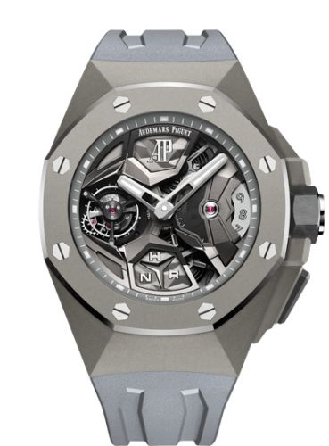 Audemars Piguet Royal Oak Concept GMT Tourbillon Titanium / Grey 26589TI.GG.D006CA.01