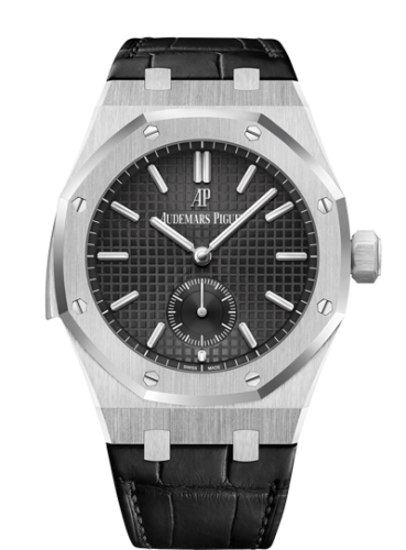 Audemars Piguet Royal Oak Repeater Supersonnerie Platinum / Black / Strap 26591PT.OO.D002CR.01
