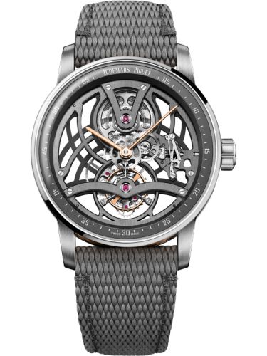 Audemars Piguet CODE 11.59 Tourbillon Openworked White Gold / Pink Gold / Grey 26600CR.OO.D009KB.01