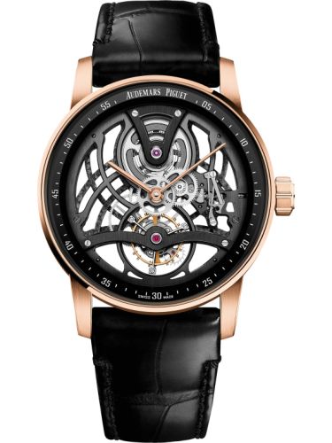 Audemars Piguet CODE 11.59 Tourbillon Openworked Red Gold / Black 26600OR.OO.D002CR.01