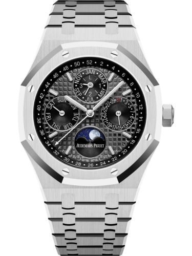 Audemars Piguet Royal Oak Perpetual Calendar 41 White Gold / Black 26607BC.OO.1220BC.02