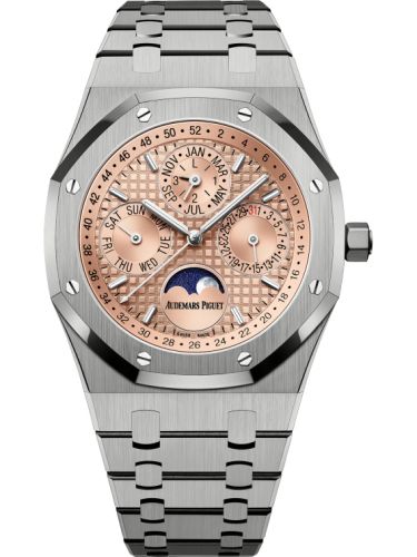 Audemars Piguet Royal Oak Perpetual Calendar 41 Titanium / Salmon 26615TI.OO.1220TI.01