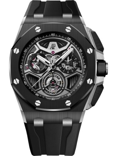 Audemars Piguet Royal Oak Offshore Flying Tourbillon Chronograph Ceramic - Titanium 26622CE.OO.D002CA.01