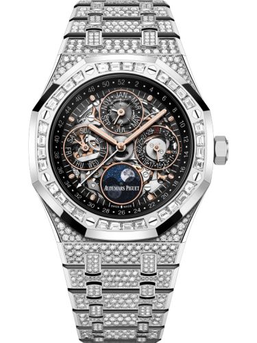 Audemars Piguet Royal Oak Perpetual Calendar 41 White Gold - Diamond / Skeleton 26625BC.ZZ.1223BC.02