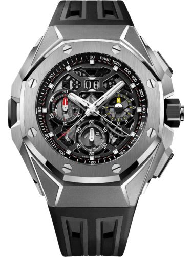 Audemars Piguet Royal Oak Concept Split Second Chronograh GMT Large Date Titanium / Skeleton 26650TI.OO.D013CA.01