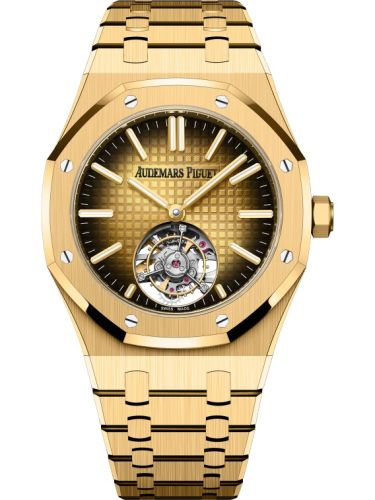 Audemars Piguet Royal Oak Self-Winding Flying Tourbillon Yellow Gold / Champagne 26730BA.OO.1320BA.01
