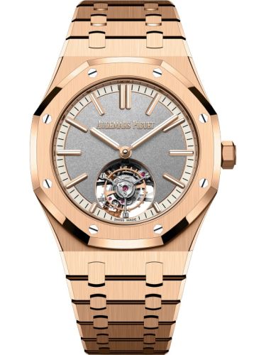 Audemars Piguet Royal Oak Self-Winding Flying Tourbillon Pink Gold / Grey 26730OR.OO.1320OR.05