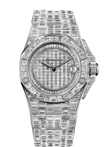 Audemars Piguet Royal Oak OffShore 67543 Lady Quartz Full Baguette 67543BC.ZZ.9185BC.01