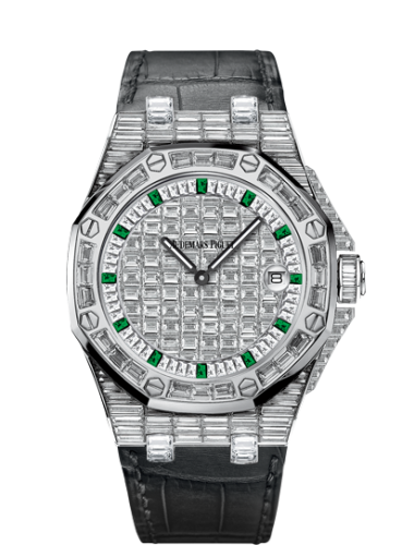 Audemars Piguet Royal Oak OffShore 67543 Lady Quartz Emerald Hour 67543BC.ZZ.D002CR.01
