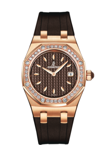 Audemars Piguet Royal Oak 67601 Quartz Pink Gold / Brown 67601OR.ZZ.D080CA.01