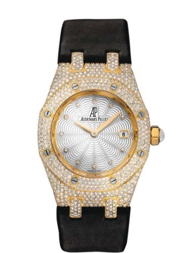 Audemars Piguet Royal Oak 67601 Quartz Yellow Gold / Diamond / MOP 67605BA.ZZ.D080SU.01