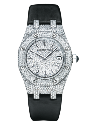 Audemars Piguet Royal Oak Quartz 67625 White Gold / Diamond / Diamond / Strap 67625BC.ZZ.D004SU.01