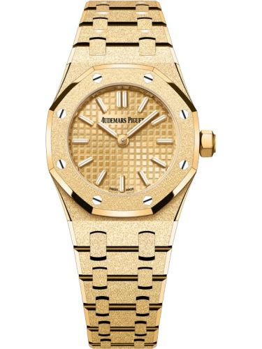 Audemars Piguet Royal Oak Mini Quartz Frosted Yellow Gold / Champagne 67630BA.GG.1312BA.01