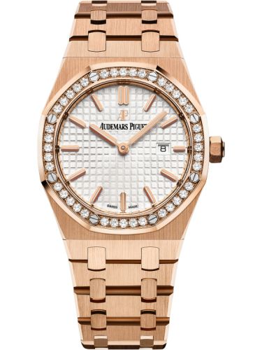 Audemars Piguet Royal Oak 67651 Quartz Pink Gold / Silver / Bracelet 67651OR.ZZ.1261OR.01